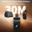 2.4G Rechargeable Wireless Guitar System, 10H, 220 Plug, Black 10