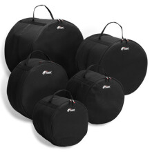 5 Drum Bags Set 600D Nylon Foam Padding -Tiger