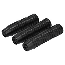 50PCS Hydroponic Plant Root Fixing Baskets 54x37x35mm Black
