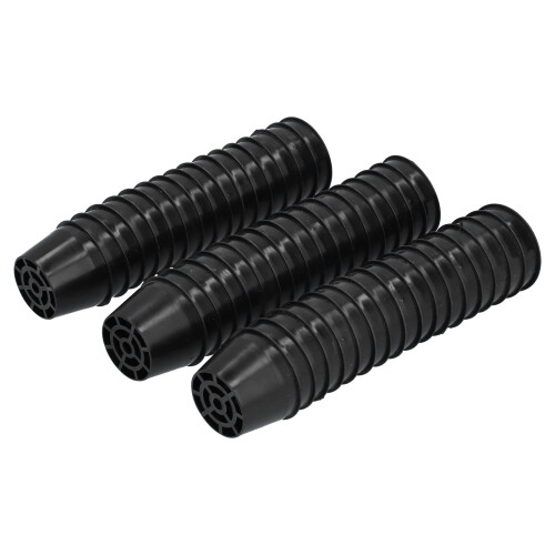 50PCS Hydroponic Plant Root Fixing Baskets 54x37x35mm Black