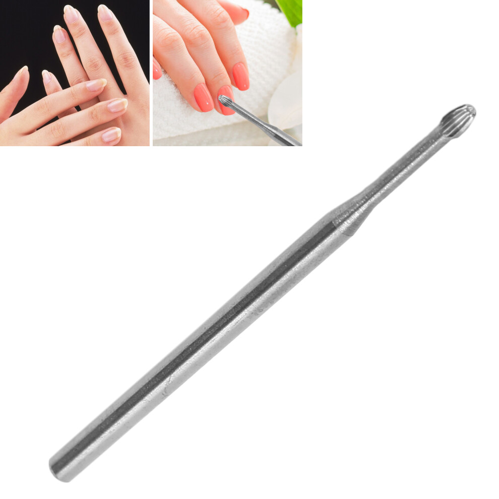 Tungsten Steel Nail Drill Bit for Nail Polishing, Pedicure, 2.35mm Shank