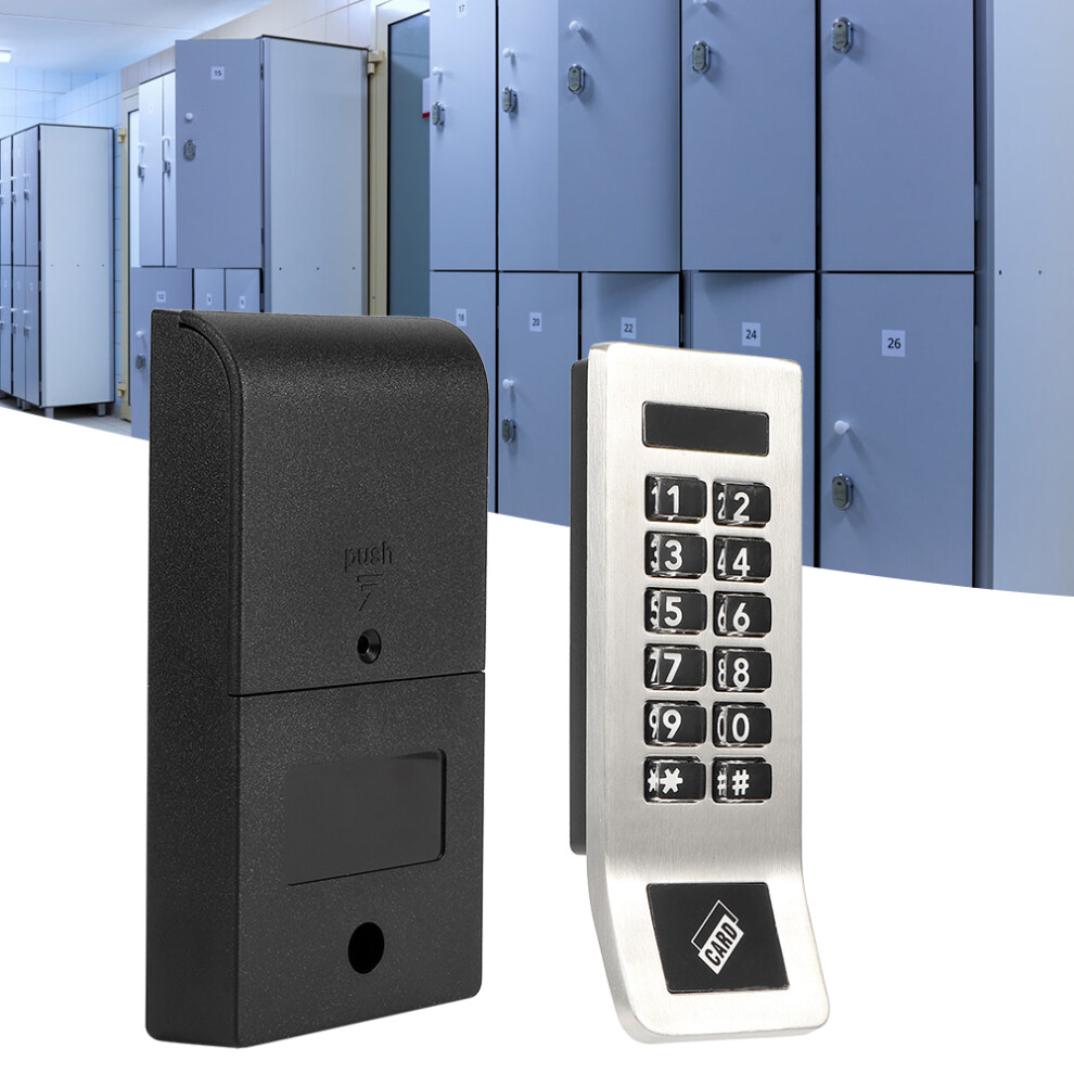Secure Electronic Coded Door Lock With Digital Keypad For Home & Sauna Lockers 8141391962910