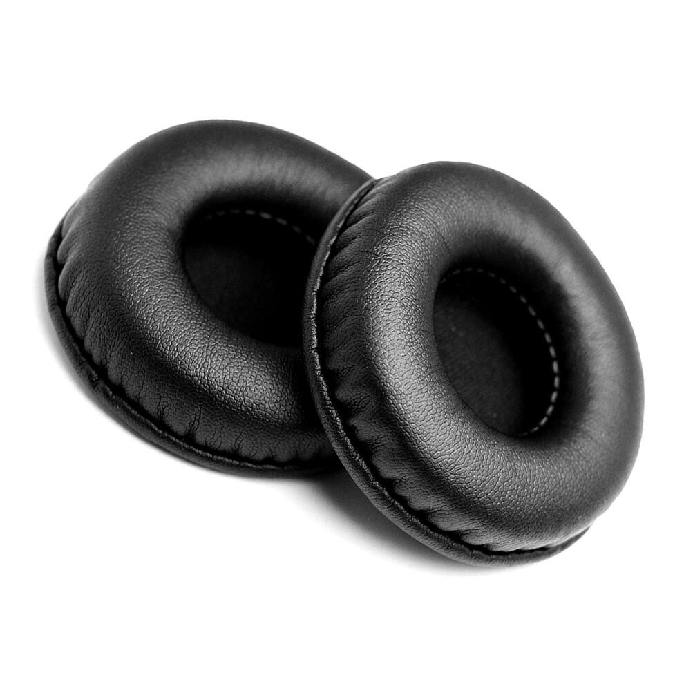 Pu Leather Replacement Ear Pads 75Mm For Akg & Ath Headphones, Black 5021392205922