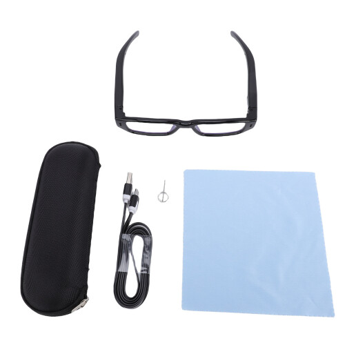 1080P transparente Kamera-Brille 200mAh Eine Größe 2