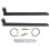 2Pcs M.2 WiFi Bluetooth Antenna Extension Cables + 8dB Antennas (30cm) 2
