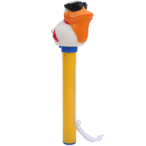 Animal Shape Floating Pool Thermometer with String, Plastic, 23cm 1