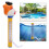 Animal Shape Floating Pool Thermometer with String, Plastic, 23cm 15