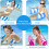 2-Pack Inflatable Pool Water Hammock 5