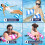 2-Pack 4-in-1 Pool Float Hammock 3