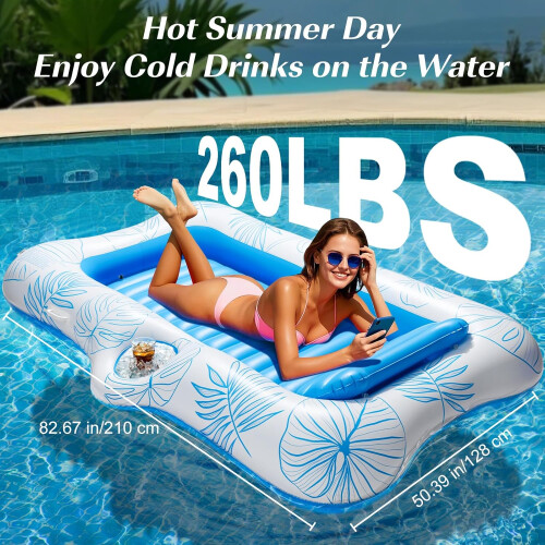 Large Inflatable Pool Float Lounger 2