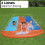 488cm Triple Lane Water Slide 3