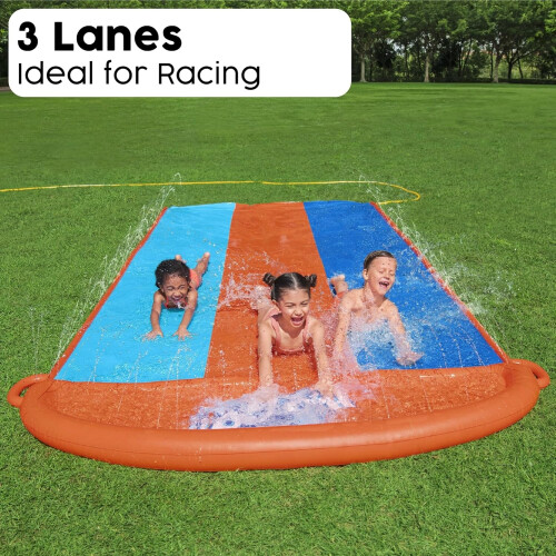 488cm Triple Lane Water Slide 2