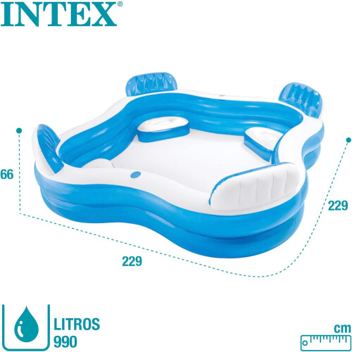 Inflatable Family Lounge Pool 2