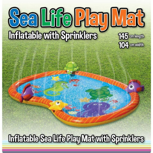 145cm Splash and Sprinkler Play Mat 1