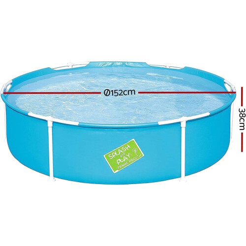 5ft Kids Metal Frame Swimming Pool 2
