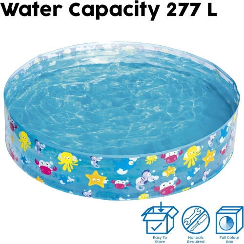 48-Inch Kids Inflatable Paddling Pool 2