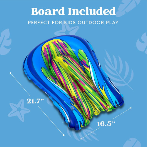19.2ft Backyard Water Slide and Board 2