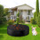 120cm Round Waterproof Pool Cover 1