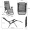 Set of 2 Folding Zero Gravity Chairs 2
