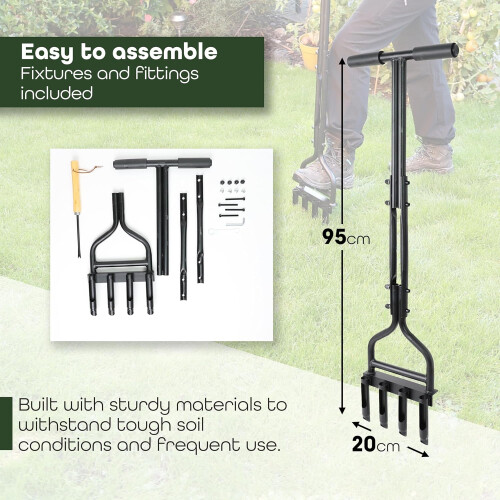 Heavy Duty Hollow Tine Aerator 1