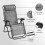 Set of 2 Folding Zero Gravity Chairs 5