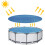 15ft Steel Frame Solar Cover 3