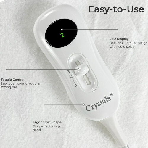 3-Heat Double Electric Blanket 1