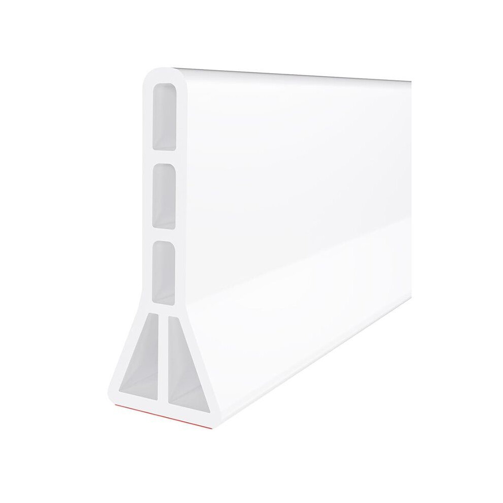 4Inch High Shower Threshold Water Dam 59 In Fold Shower Water Guard For Curbless Shower Threshold Barrier Saudism