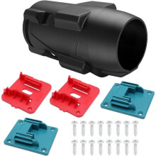 1/2" Impact Wrench Protective Rubber Boot 49-16-2967, 2 Pcs Tool Holders and Battery Holder with Screws Compatible