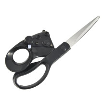 Popular New Professional Laser Guided Scissors for Home Crafts Wrapping Gifts Fabric Sewing Cut Straight Fast Scissor