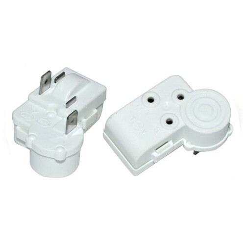 2pack 2Pin Refrigerator Compressor PTC  Relay over Load Protector for   Hotpoint ZHB45-105P15