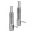 2Pcs Retractable Indexing Plunger Pin, M16 L Spring Plunger Stainless Steel Spring Loaded  Telescopic Locking Pin 1