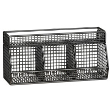 Kitchen Wall Mounted Storage Rack Vegetables Fruits Holder Onion Garlic Condiments Spice Double Layer Storage Shelf