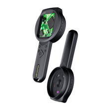 Digital Magnifier Microscope 2.8'' IPS Screen 15 LEDs Supports Windows/ Ideal for Coin & Jewelry Identification
