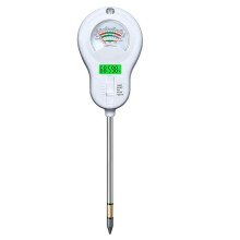 6-w-1 Wielofunkcyjny Tester Wilgotności Gleby, Miernik Temperatury/PH/Wilgotności/Wilgotności/Nasłonecznienia/Żyzności Gleby