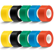 10 Rollen Zelf-Fuserende Siliconen Tape, Zware Isolatietape, 2,54 cm X 3 M, Waterdicht voor Slangen, Fitnessapparatuur en Auto'S