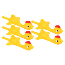 5pcs Stretchy Chicken Finger Toys – Elastic, Reusable, Kids Fun