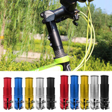 Aluminum Alloy Bike Stem Extender 124-138mm Riser Handlebar Adapter