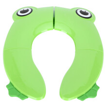 Portable Baby Potty Seat Pad, Foldable, Non-slip, Green