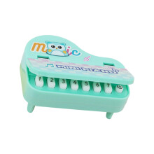 Mini spielbarer elektronischer Klavier-Schlüsselanhänger-Grün