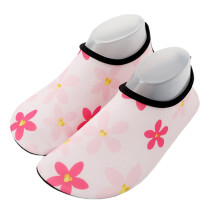 Kids Water Shoes Size 2.5-3.5 Outdoor Quick Drying Barefoot Water Socks Sneakers for Sport Beach Swim Pool Surf Pink