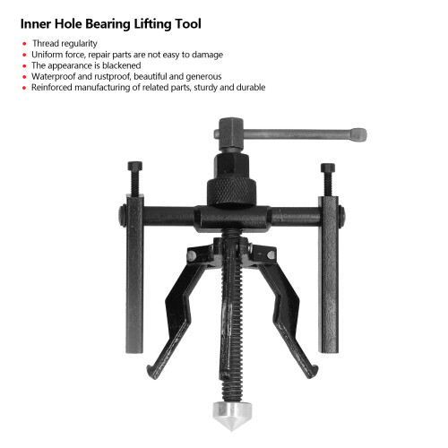 Inner Hole Bearing Puller Remover Carbon Steel 12-38mm Hand Tool 1