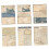 30 Sheets Retro Themed Decorative Paper Scrapbooking-Navy Blue 1