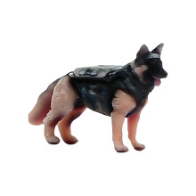 1/64 Scale Resin Pet Statue 3D Print-German Shepherd Poli