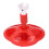 2 Pack PP G3/4 Automatic Poultry Waterer for Chickens Ducks Geese Drinking Bowl 12