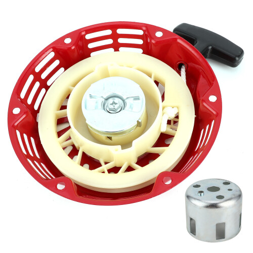 Pull Starter for 2-3KW Generator, 168mm Rebound Plastic Drum 2
