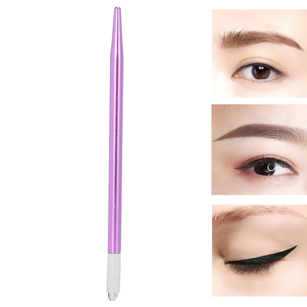Purple Semi-Permanent Microblading Pen For Eyebrow Eyeliner Lips Â