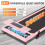 2 in 1 Foldable Walking Running Treadmill 5