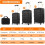 4 Piece Travel Luggage Sets 3