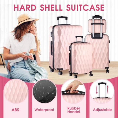 4 Piece Travel Luggage Sets 2